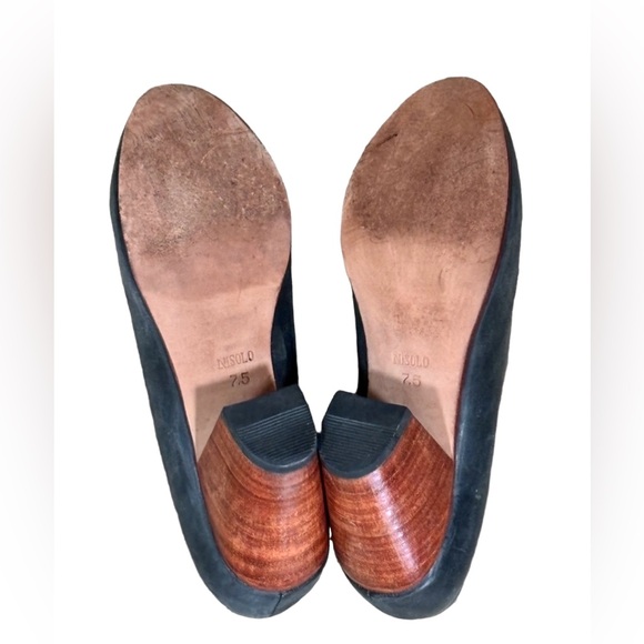 Nisolo Austin Heel Leather Boots In Smoke Gray Leather Size 7.5 - Picture 7 of 8